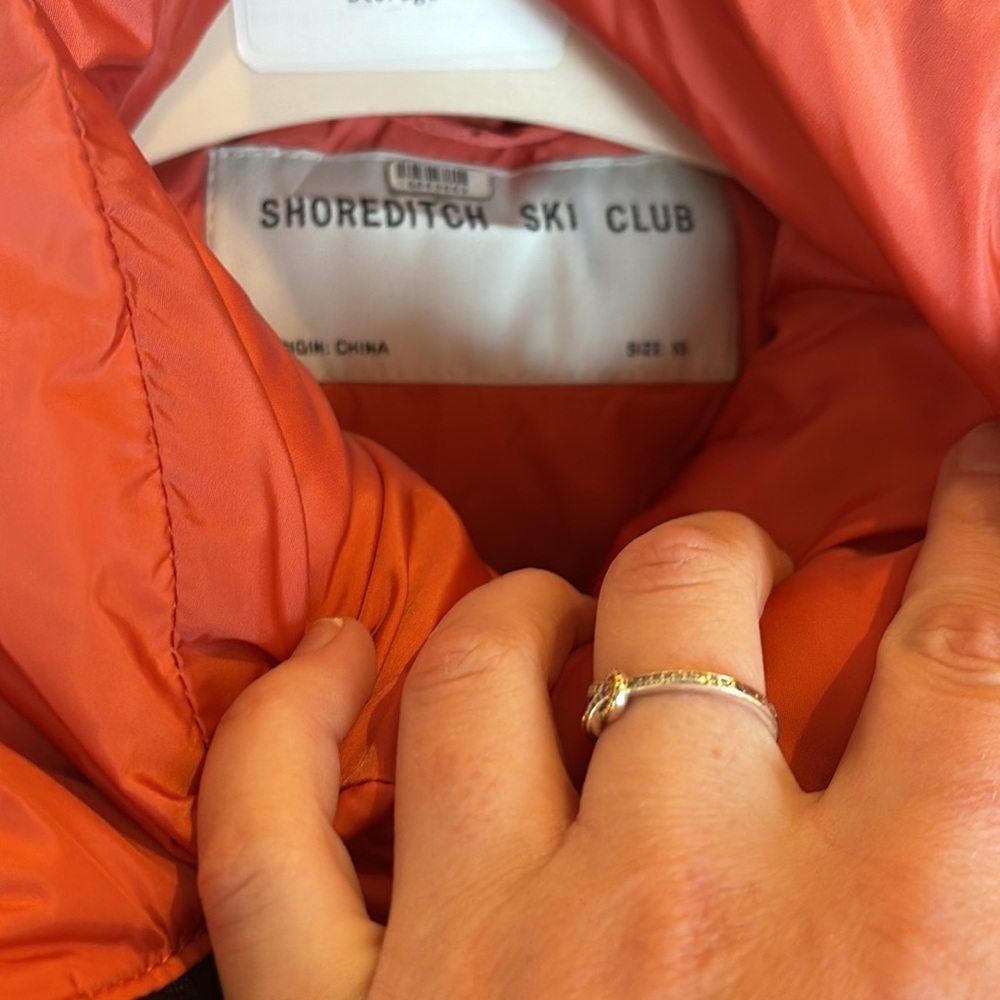 Shoreditch Ski Club puffer jacket size XS - Picture 3 of 4